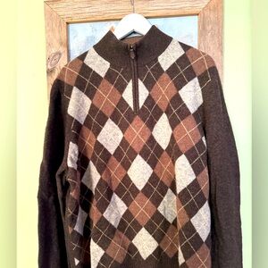Men’s Brooks Brothers Argyle sweater
